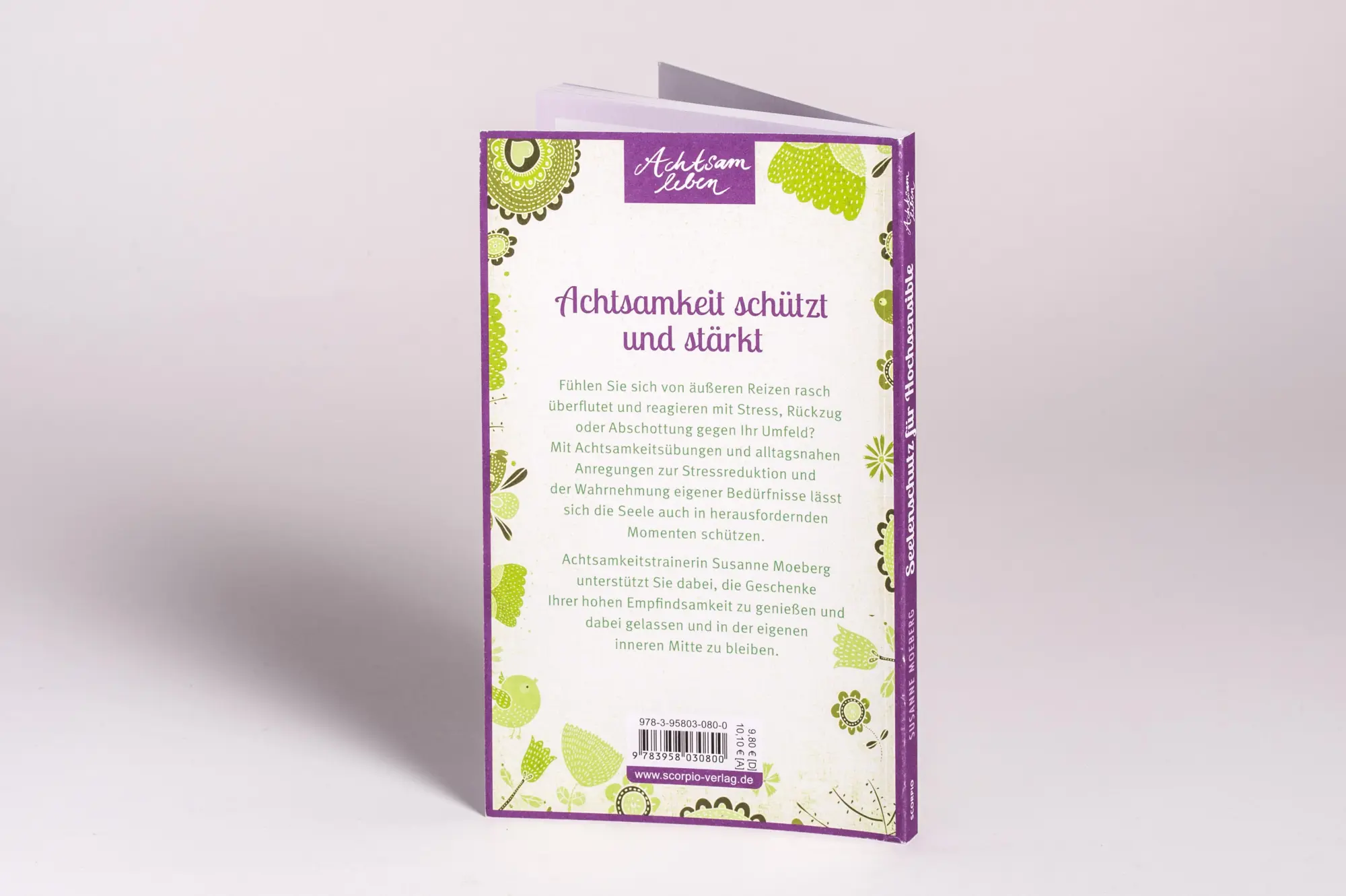 Rückseite: 9783958030800 | Seelenschutz für Hochsensible | Susanne Moeberg | Taschenbuch | 128 S.