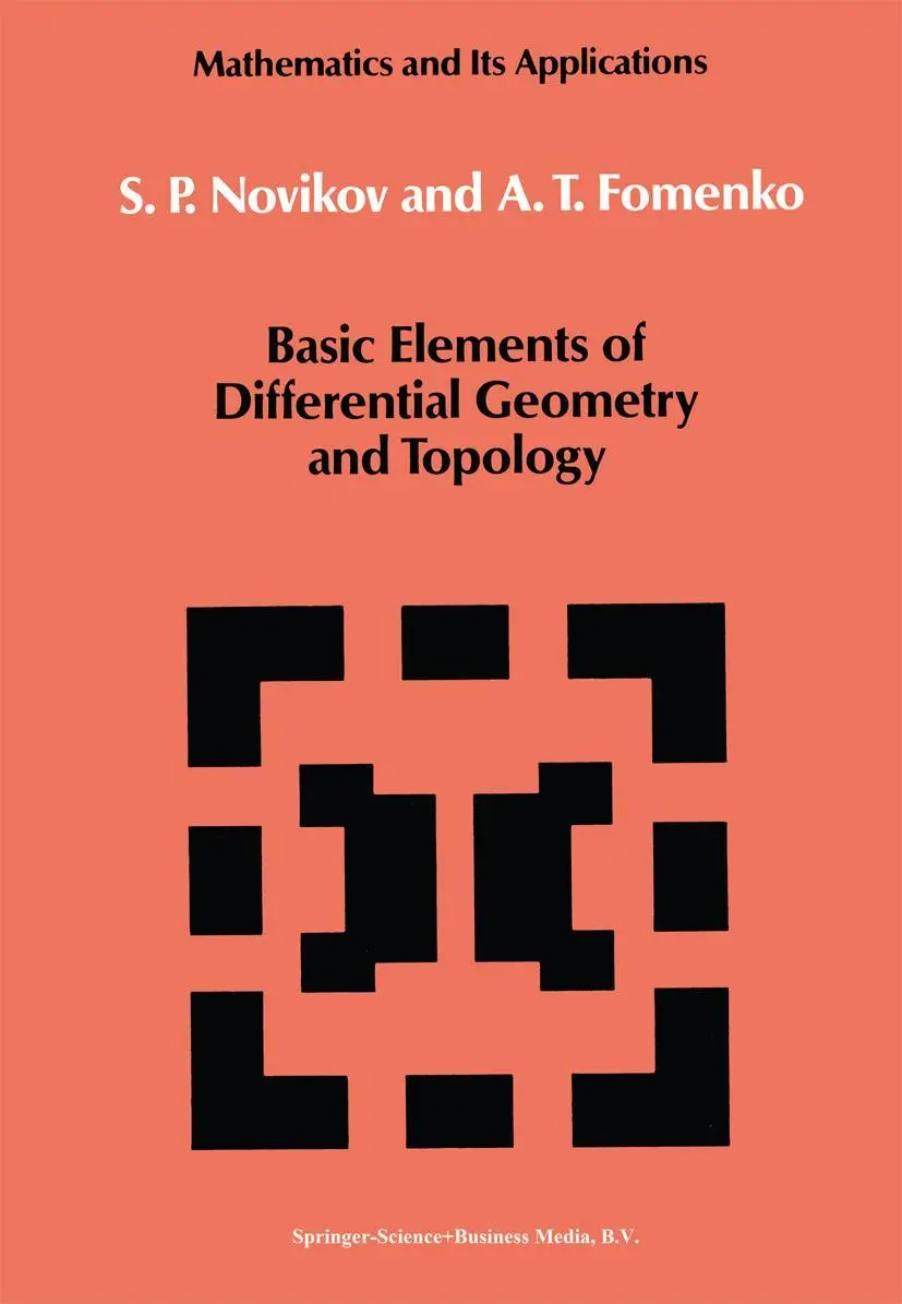 Cover: 9789048140800 | Basic Elements of Differential Geometry and Topology | Novikov (u. a.)