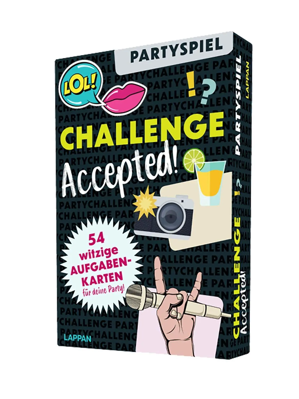 Cover: 4043726500900 | Challenge accepted! | Box | 110 S. | Deutsch | 2024 | Lappan Verlag