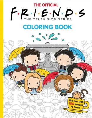 Cover: 9781338790900 | The Official Friends Coloring Book: The One with 100 Images to Color!