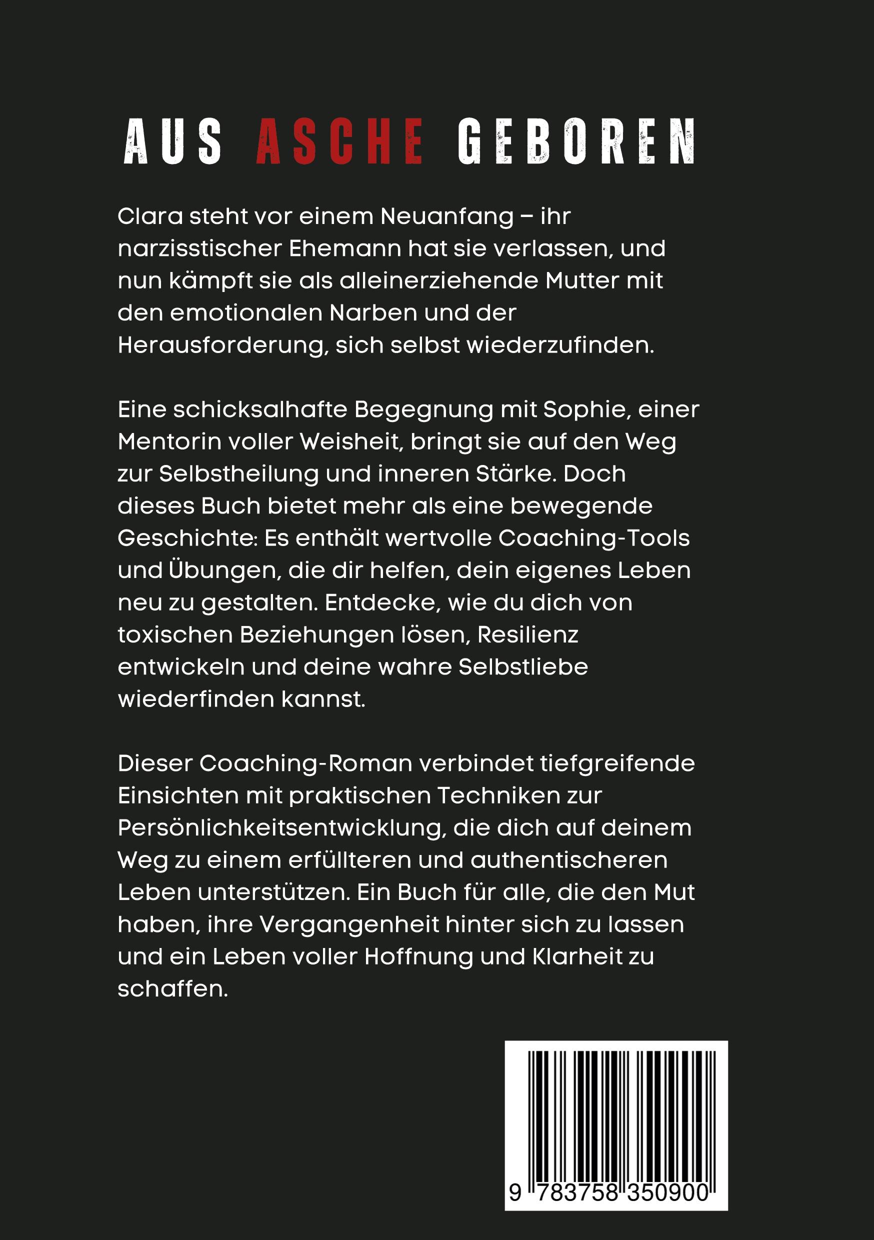 Rückseite: 9783758350900 | Aus Asche geboren | Nicole Baumgartner | Taschenbuch | 346 S. | 2024