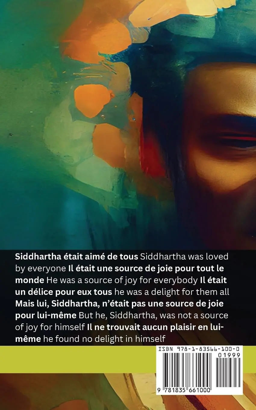 Rückseite: 9781835661000 | Siddhartha - Un Roman Indien / An Indian Novel | Hermann Hesse | Buch