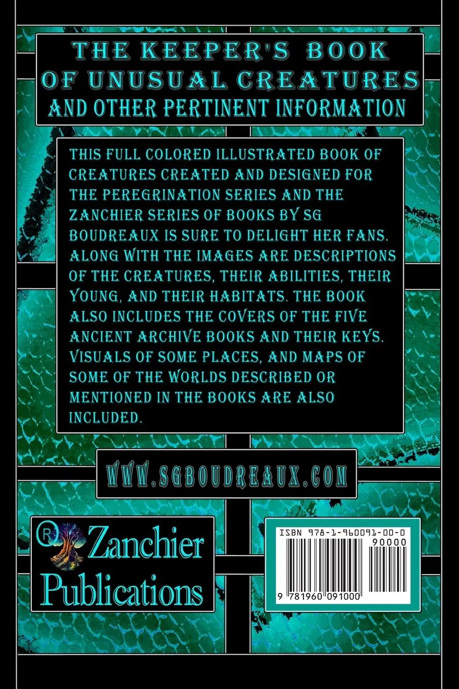Rückseite: 9781960091000 | The Keeper's Book of Unusual Creatures and Other Pertinent Information
