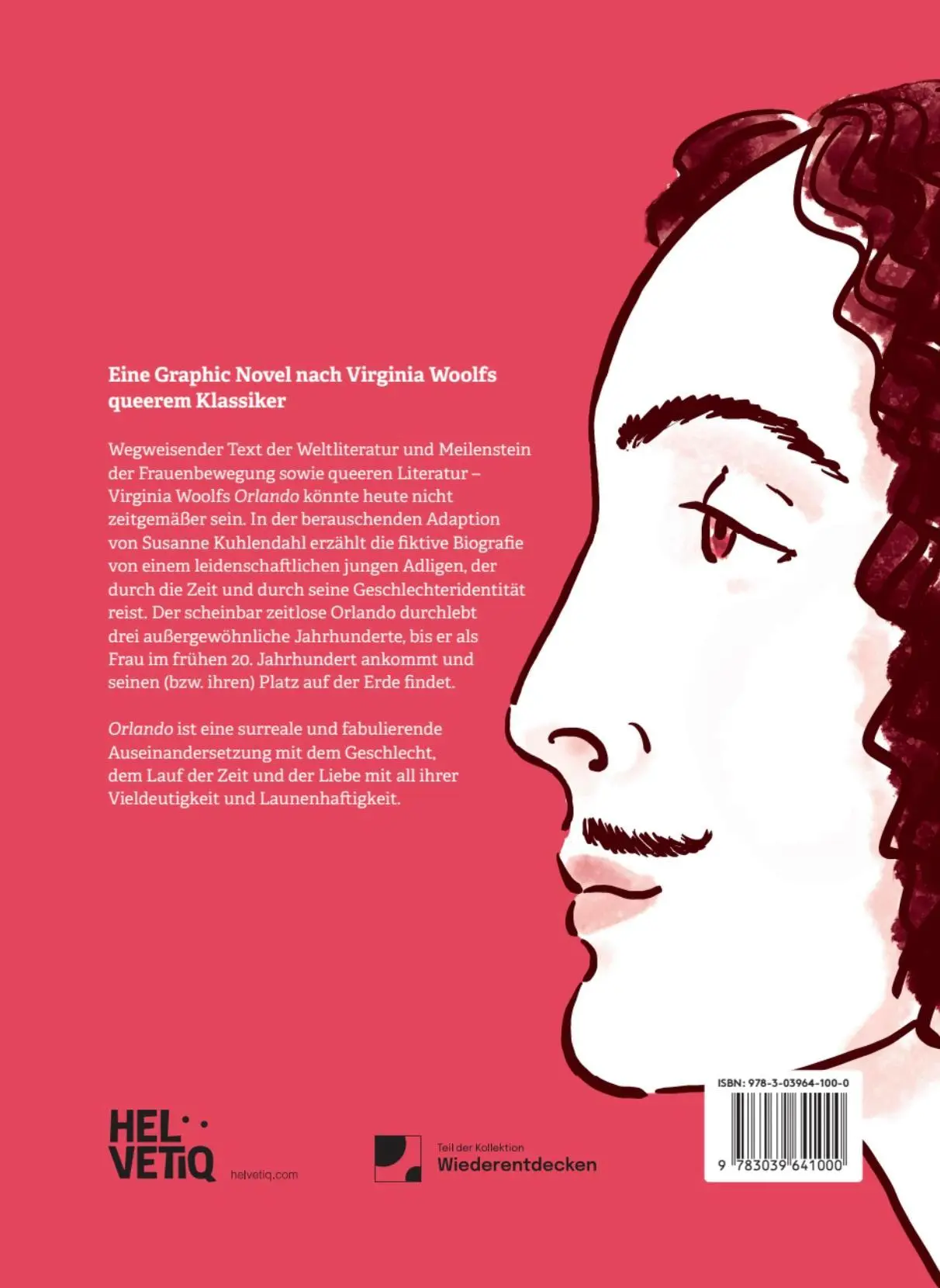 Rückseite: 9783039641000 | Orlando | Eine Graphic Novel nach Virginia Woolfs queerem Klassiker