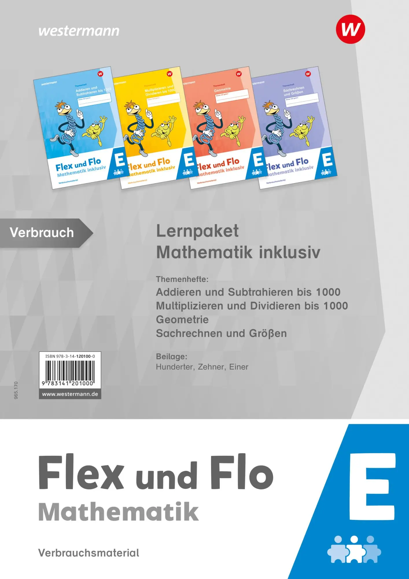 Cover: 9783141201000 | Flex und Flo. Mathematik inklusiv E Lernpaket | Ausgabe 2021 | Buch