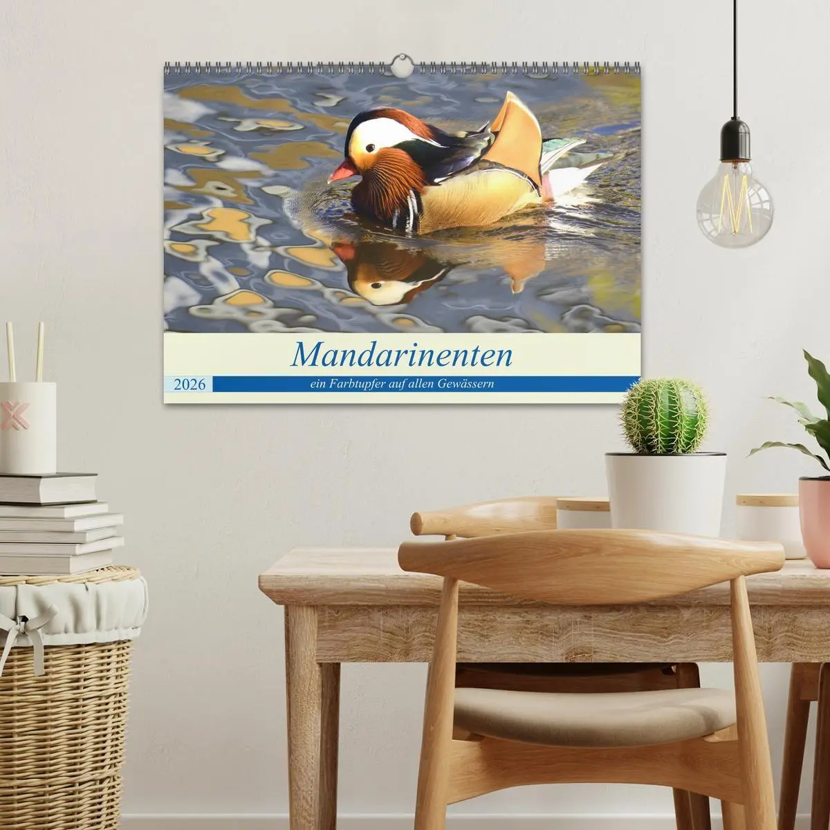 Bild: 9783457731000 | Mandarinenten, ein Farbtupfer auf allen Gewässern. (Wandkalender...