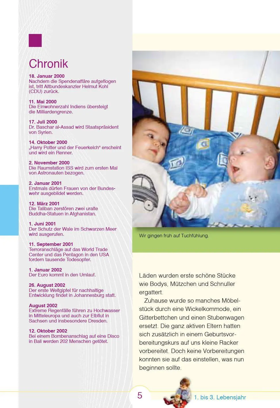 Bild: 9783831331000 | Wir vom Jahrgang 2000 - Kindheit und Jugend | Ellen Ungerer (u. a.)