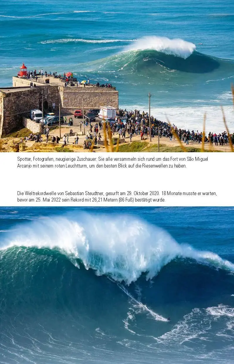 Bild: 9783985881000 | Nazaré. Leben und Tod der Big Wave Surfer | Matt Majendie | Buch