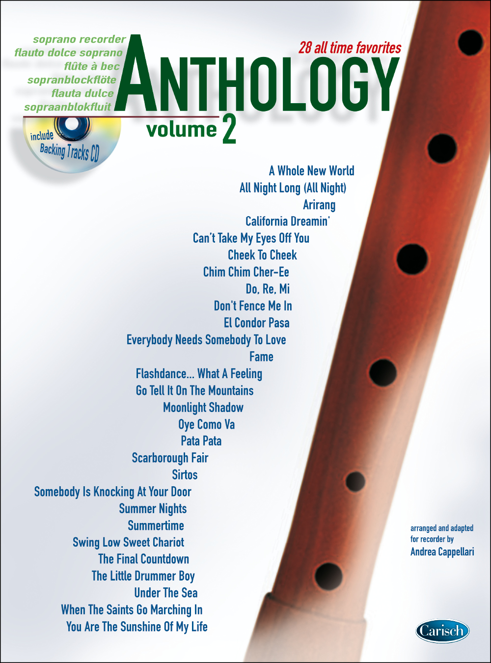 Cover: 9788850711000 | Anthology Soprano Recorder Vol. 2 | VARIOUS ARR. CAPPELL | Taschenbuch
