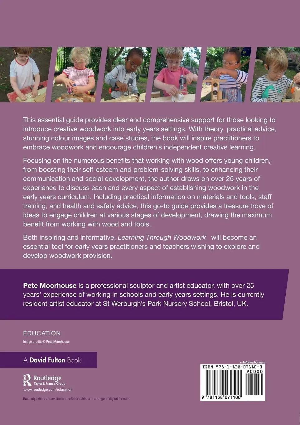 Rückseite: 9781138071100 | Learning Through Woodwork | Pete Moorhouse | Taschenbuch | Englisch