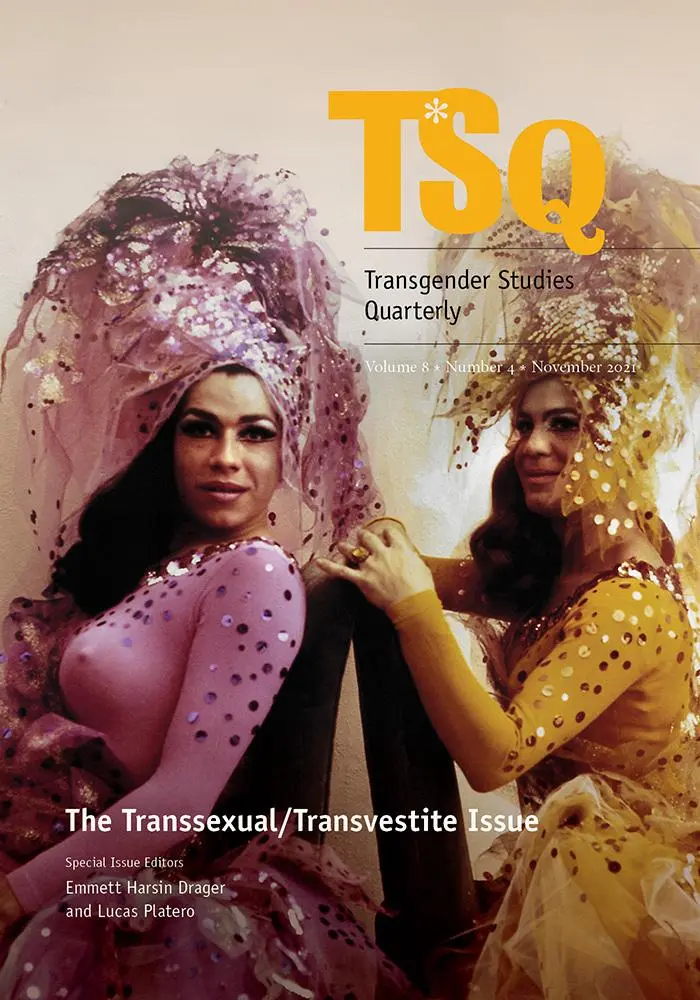 Cover: 9781478021100 | The Transsexual/Transvestite Issue | Emmett Harsin Drager (u. a.)
