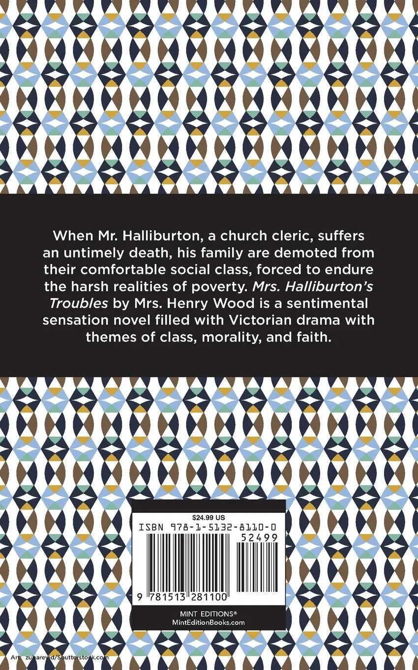Rückseite: 9781513281100 | Mrs. Halliburton's Troubles | Henry Wood | Taschenbuch | Englisch