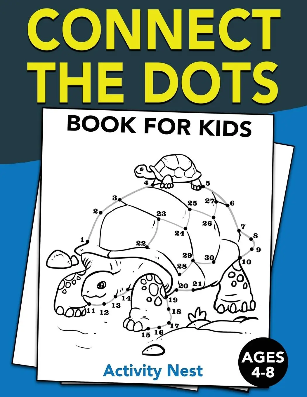 Cover: 9781951791100 | Connect The Dots Book For Kids Ages 4-8 | Activity Nest | Taschenbuch