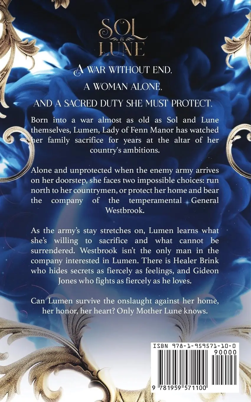 Rückseite: 9781959571100 | Sol &amp; Lune | Book One | Kathryn Moon | Taschenbuch | Englisch | 2023