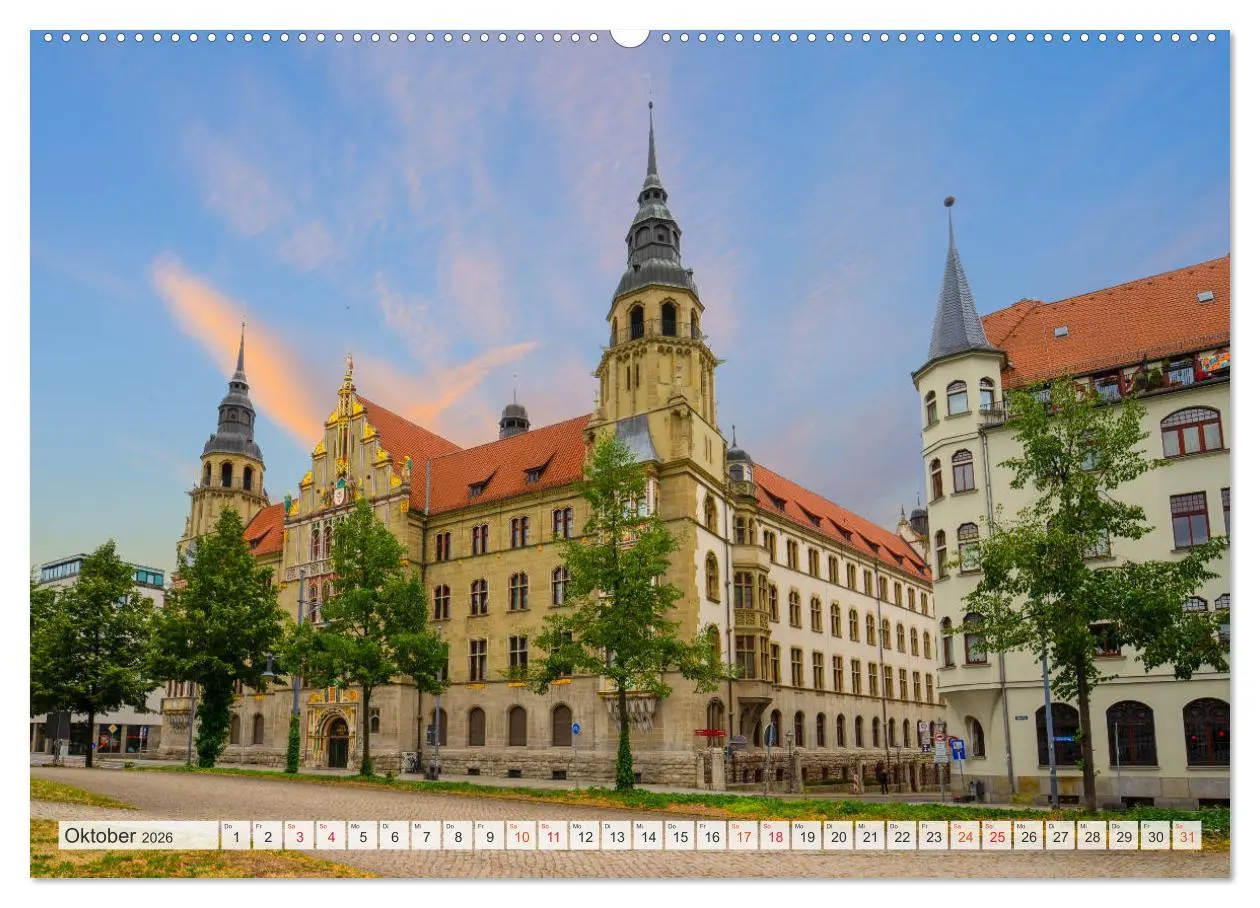 Bild: 9783457721100 | Halle a. d. Saale Impressionen (hochwertiger Premium Wandkalender...