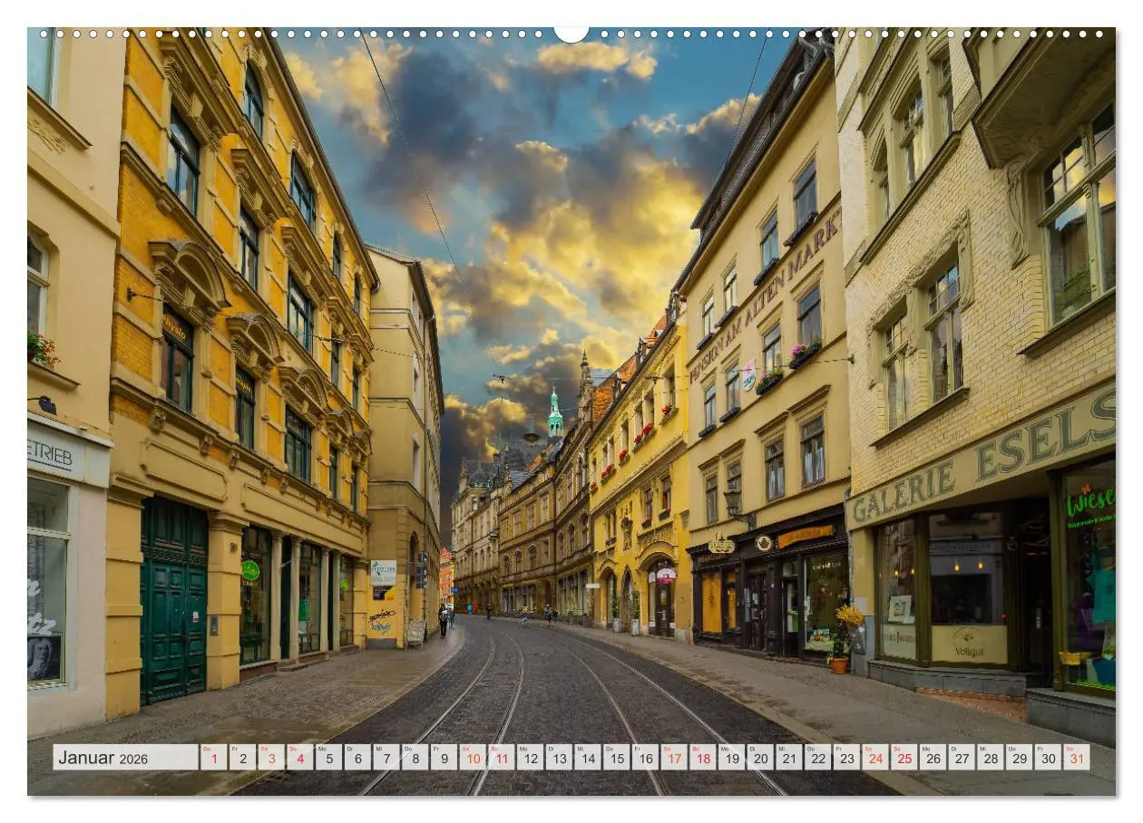 Bild: 9783457721100 | Halle a. d. Saale Impressionen (hochwertiger Premium Wandkalender...