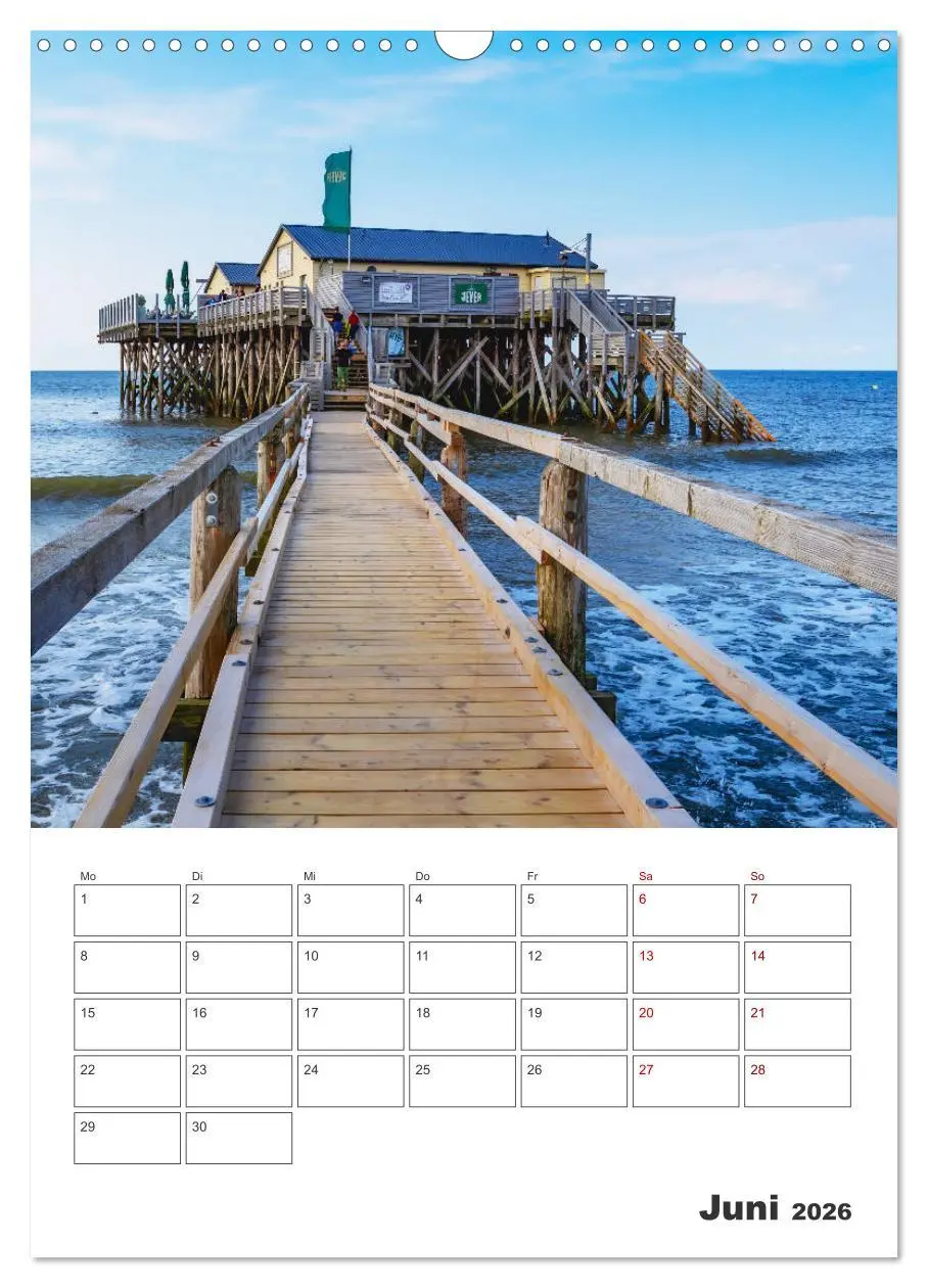 Bild: 9783516361100 | Sankt Peter-Ording Sonne, Strand und Meer (Wandkalender 2026 DIN A3...