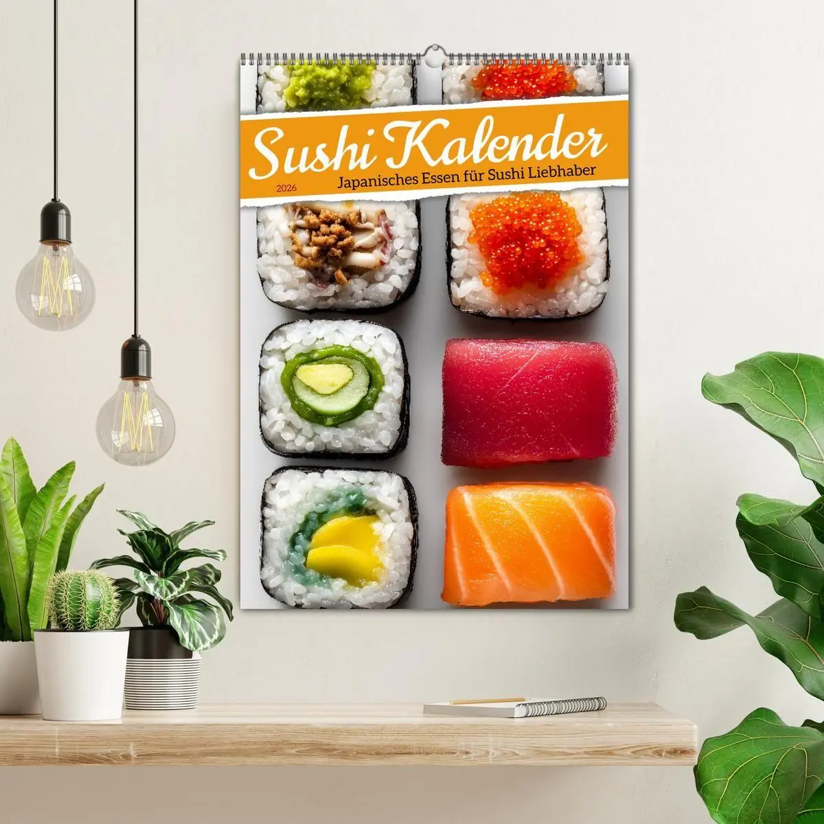 Bild: 9783516671100 | Sushi Kalender - Japanisches Essen für Sushi Liebhaber...
