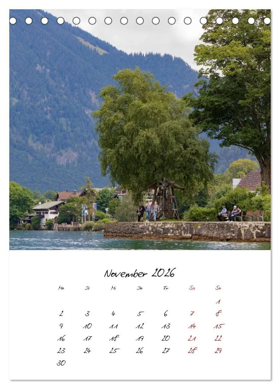 Bild: 9783516741100 | Tegernsee - Im Herz der Natur (Tischkalender 2026 DIN A5 hoch),...