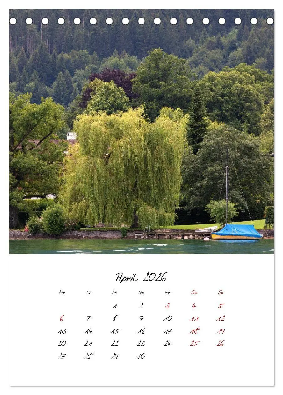 Bild: 9783516741100 | Tegernsee - Im Herz der Natur (Tischkalender 2026 DIN A5 hoch),...