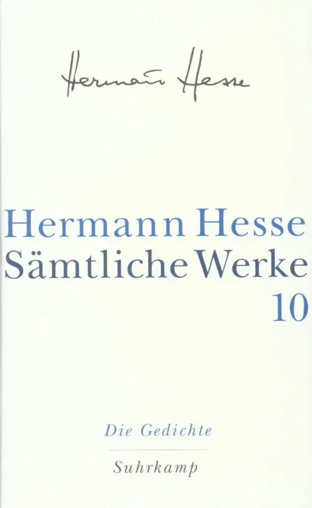 Cover: 9783518411100 | Die Gedichte | Hermann Hesse | Buch | 660 S. | Deutsch | 2011