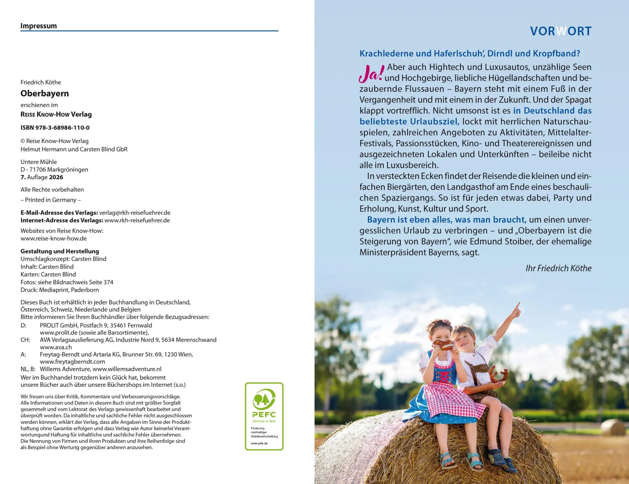 Bild: 9783689861100 | Reise Know-How Reiseführer Oberbayern | Friedrich Köthe | Taschenbuch