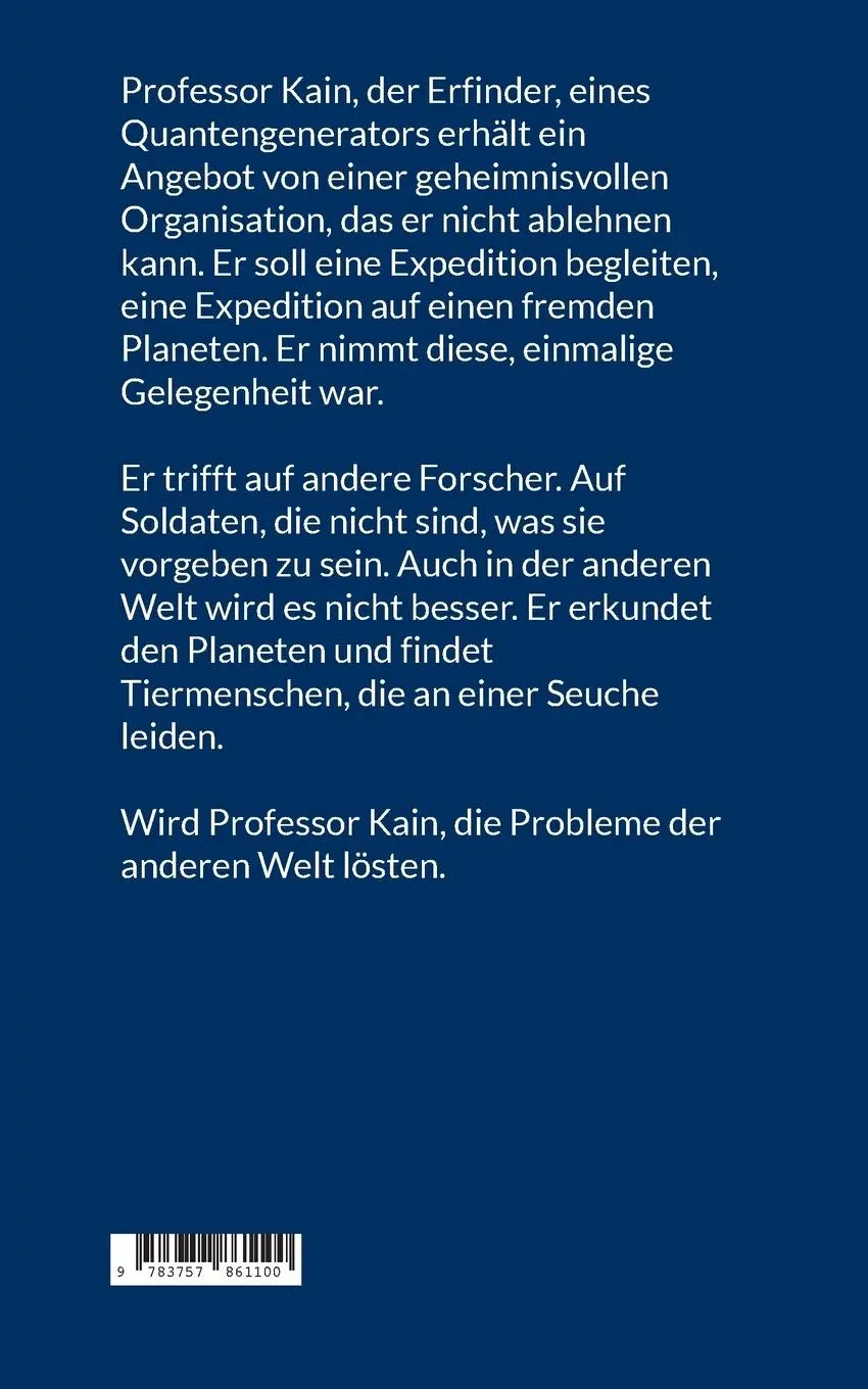 Rückseite: 9783757861100 | Die Welt hinter dem Wurmloch | Teil 1 | Martus Belentor | Taschenbuch
