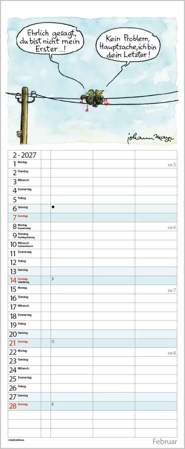 Bild: 9783819301100 | Timer für 2 2027 | Verlag Korsch | Kalender | 14 S. | Deutsch | 2027