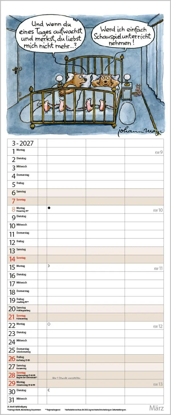 Bild: 9783819301100 | Timer für 2 2027 | Verlag Korsch | Kalender | 14 S. | Deutsch | 2027