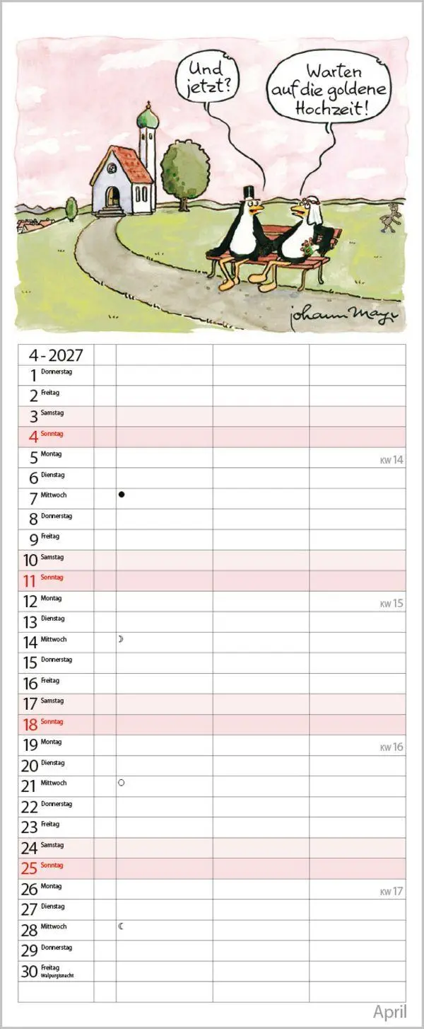 Bild: 9783819301100 | Timer für 2 2027 | Verlag Korsch | Kalender | 14 S. | Deutsch | 2027