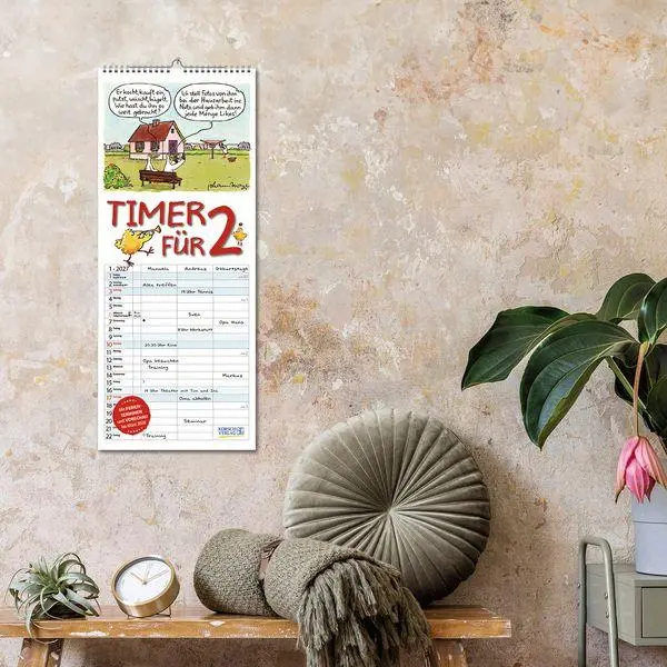 Bild: 9783819301100 | Timer für 2 2027 | Verlag Korsch | Kalender | 14 S. | Deutsch | 2027