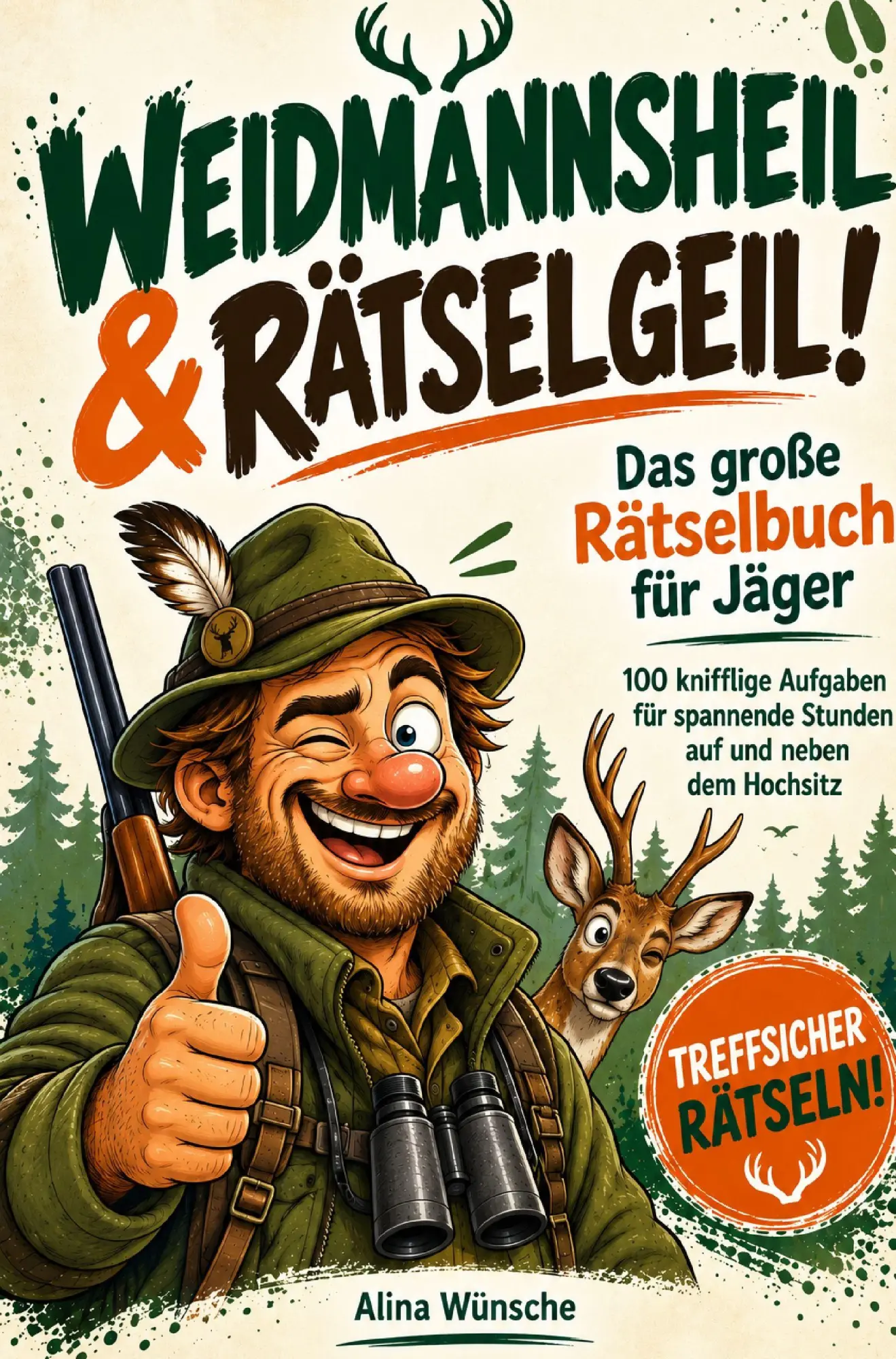 Cover: 9783913041100 | Weidmannsheil &amp; rätselgeil! | Alina Wünsche | Taschenbuch | 168 S.