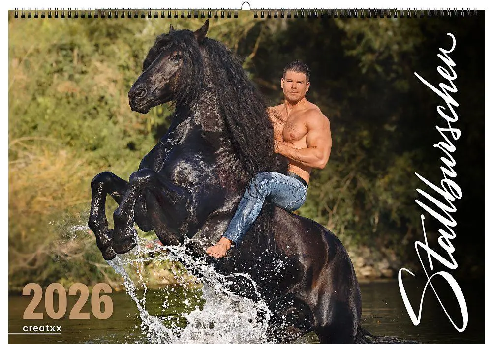 Cover: 9783949471100 | Stallburschen 2026 | creatxx media Verlag | Kalender | Deutsch | 2026