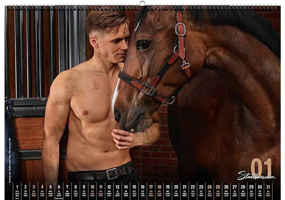 Bild: 9783949471100 | Stallburschen 2026 | creatxx media Verlag | Kalender | Deutsch | 2026