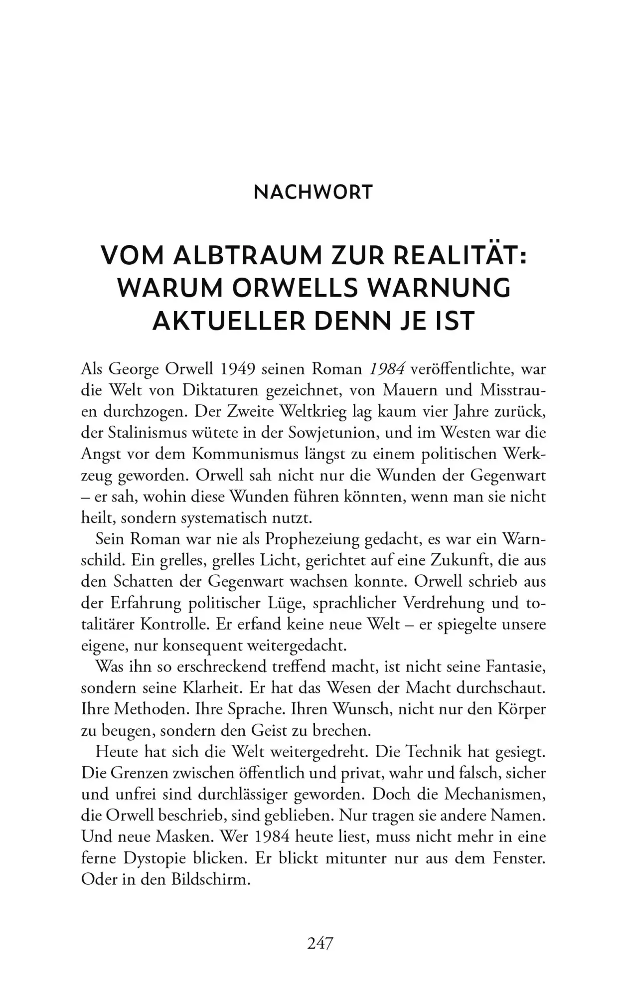 Bild: 9783965451100 | 1984. Ein dystopischer Roman. George Orwell | George Orwell | Buch