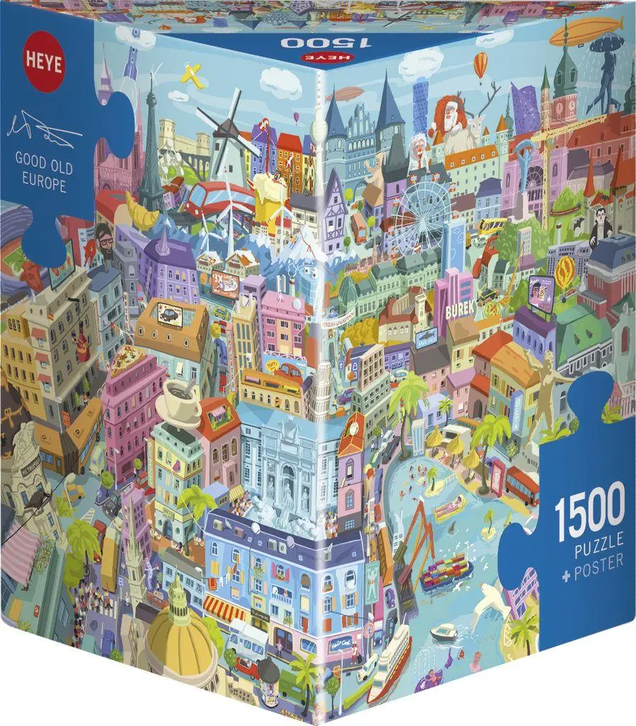 Cover: 4001689301200 | GOOD OLD EUROPE, HEYE Puzzle von Zsolt Vidak | Spiel | 30120 | Deutsch