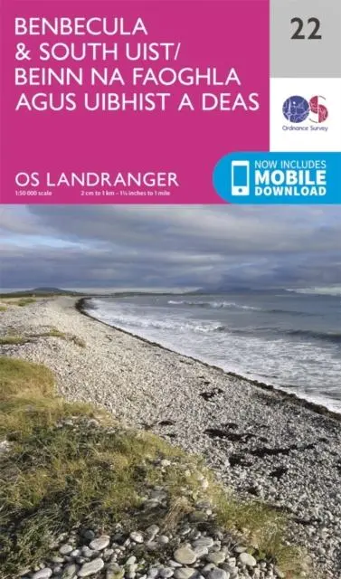 Cover: 9780319261200 | Benbecula &amp; South Uist | Ordnance Survey | (Land-)Karte | Englisch