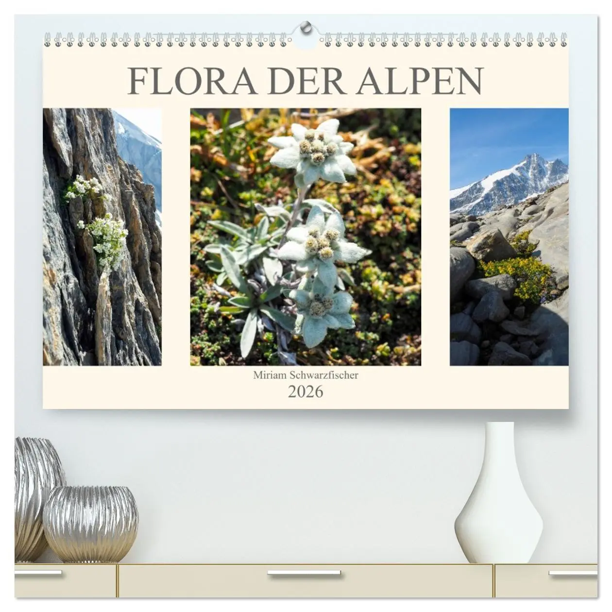 Cover: 9783457711200 | Flora der Alpen (hochwertiger Premium Wandkalender 2026 DIN A2...