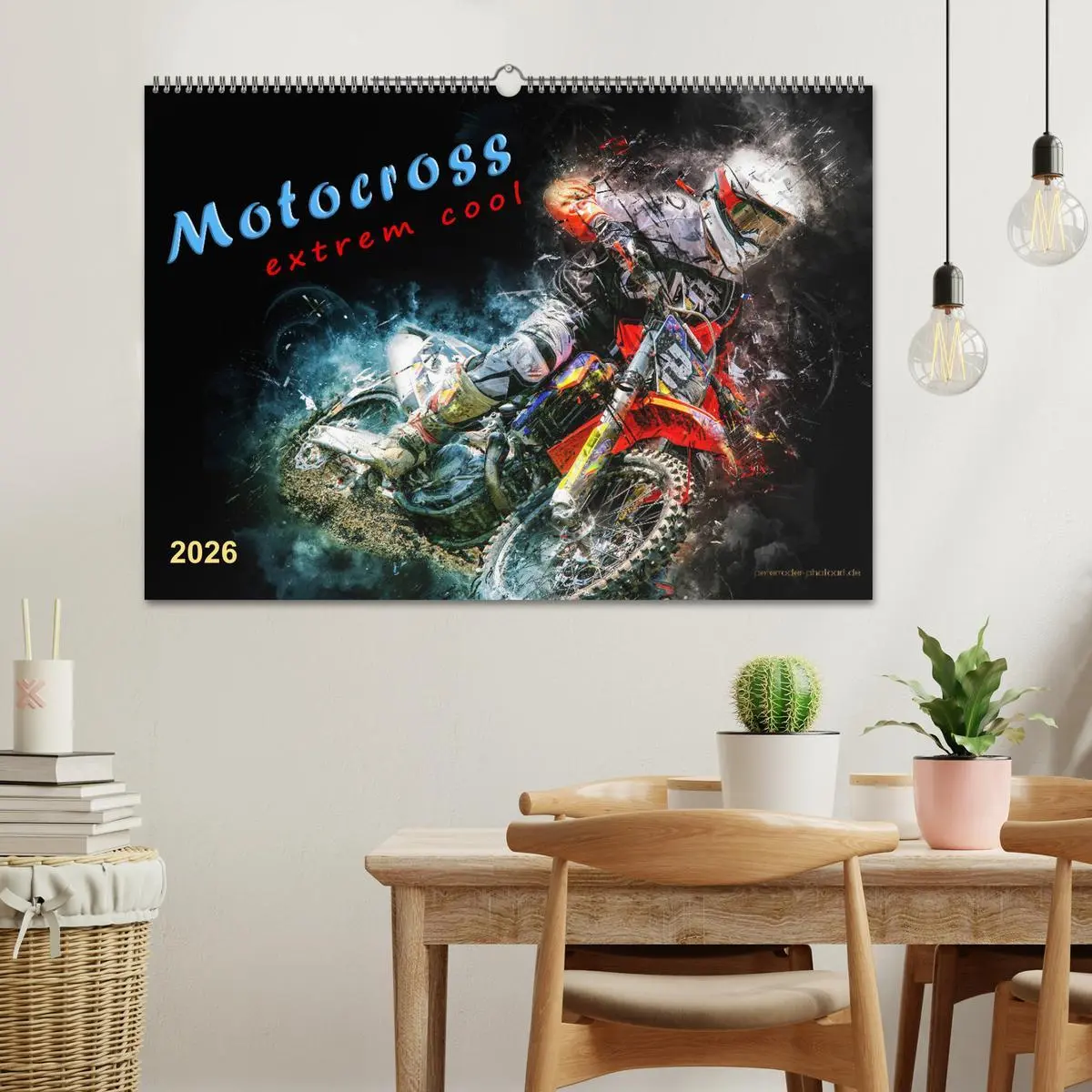 Bild: 9783457881200 | Motocross - extrem cool (Wandkalender 2026 DIN A2 quer), CALVENDO...