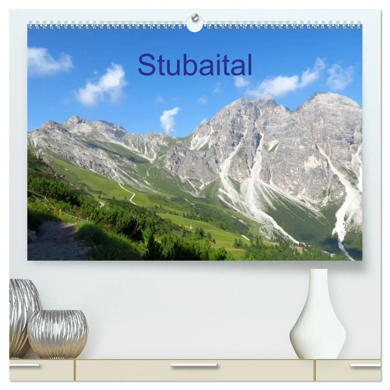 Cover: 9783516111200 | Stubaital (hochwertiger Premium Wandkalender 2026 DIN A2 quer),...
