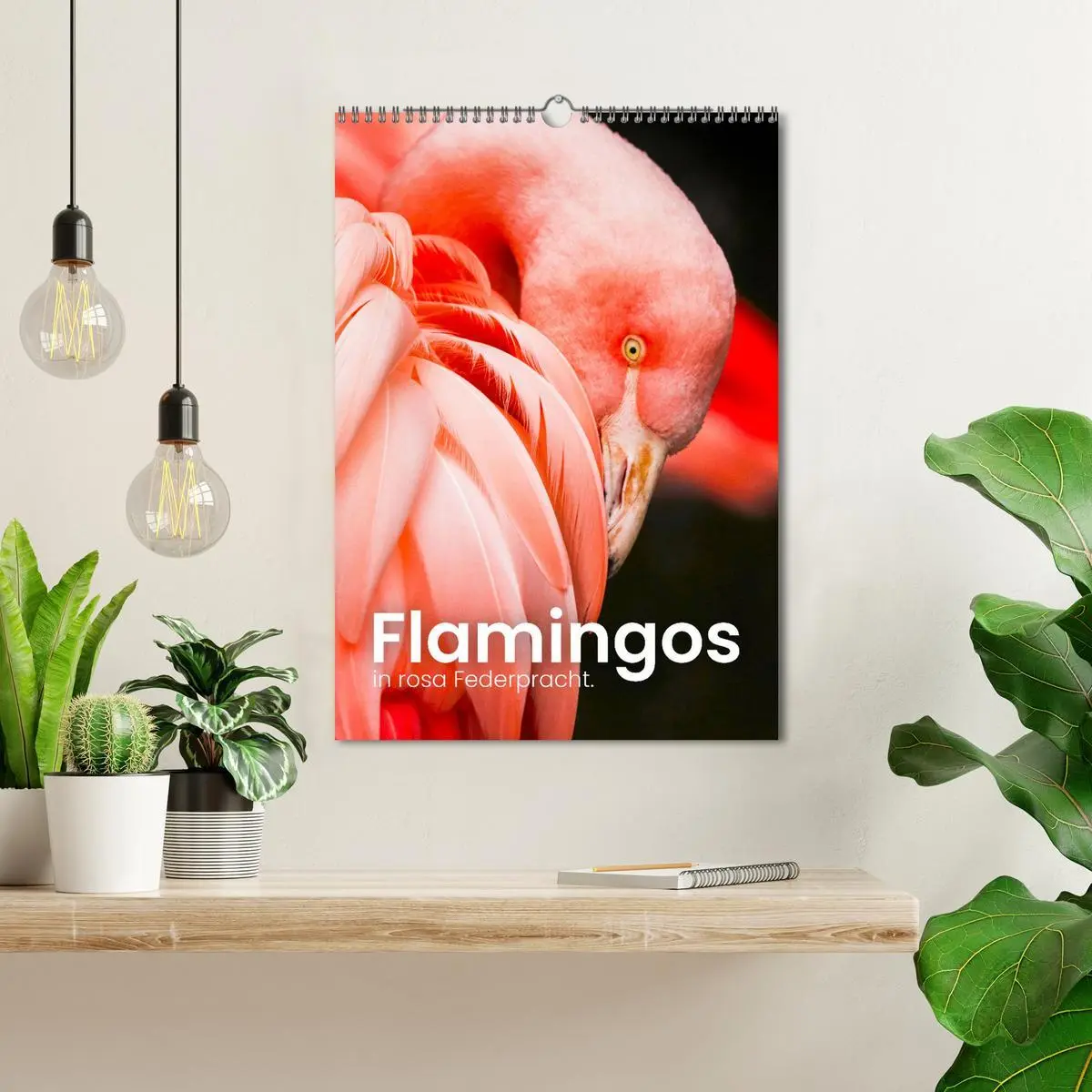Bild: 9783516351200 | Flamingos in rosa Federpracht. (Wandkalender 2026 DIN A3 hoch),...