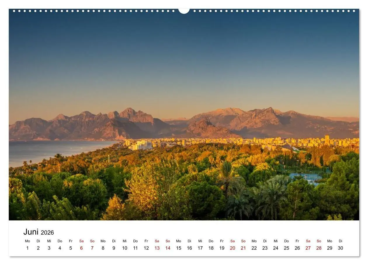 Bild: 9783516661200 | Türkei, Antalya: Urlaubsparadies am Mittelmeer (Wandkalender 2026...
