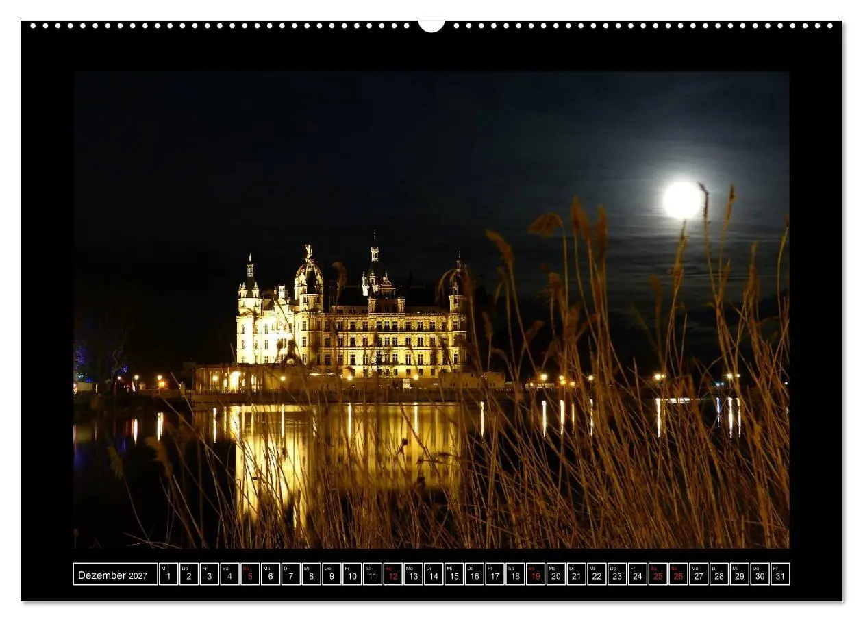 Bild: 9783594021200 | Residenzstadt Schwerin (Wandkalender 2027 DIN A2 quer), CALVENDO...