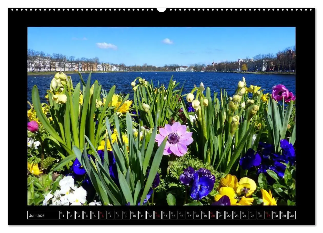 Bild: 9783594021200 | Residenzstadt Schwerin (Wandkalender 2027 DIN A2 quer), CALVENDO...