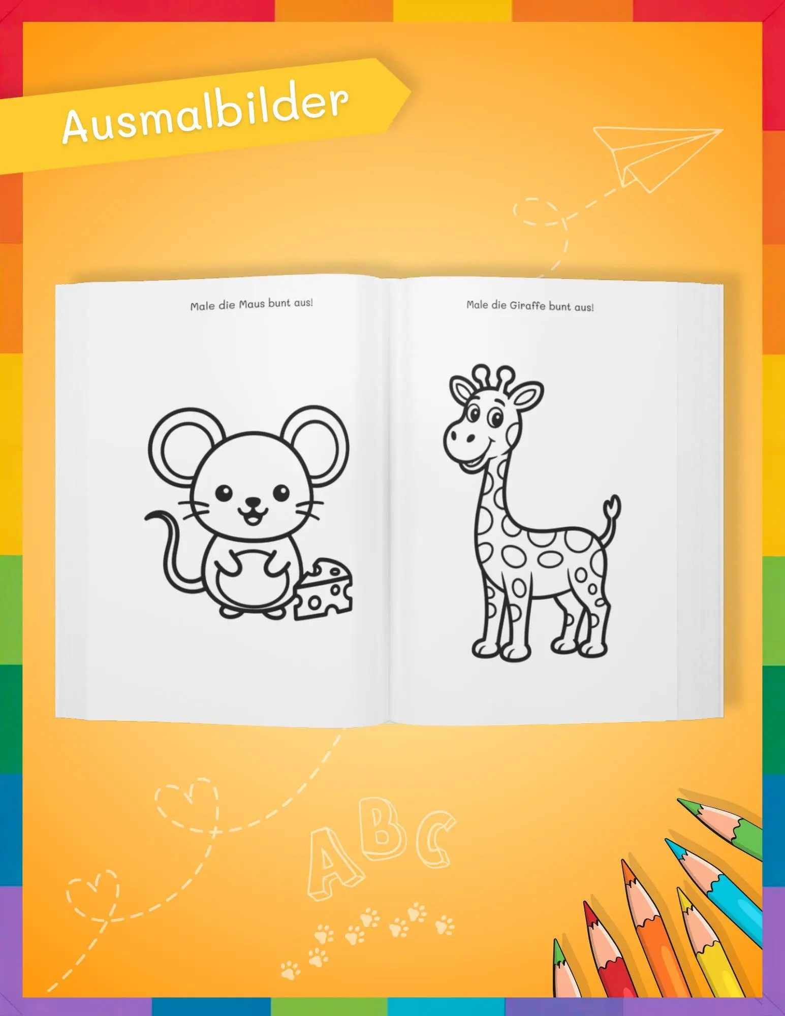 Bild: 9783988761200 | Mein spielerisches XXL-Lernmalbuch für Kinder ab 3 Jahren | Verlag