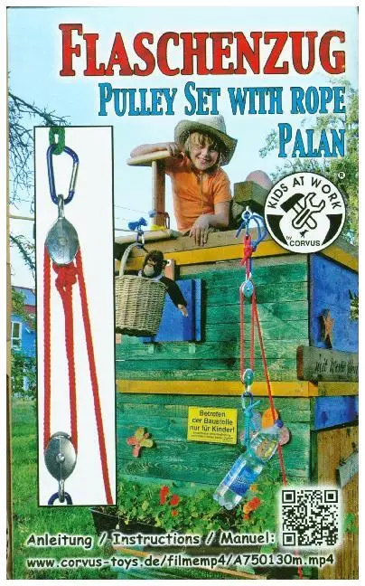 Cover: 4047542751300 | Flaschenzug Seil-Set bunt | In Beutel | Deutsch | 2011 | Corvus Toys