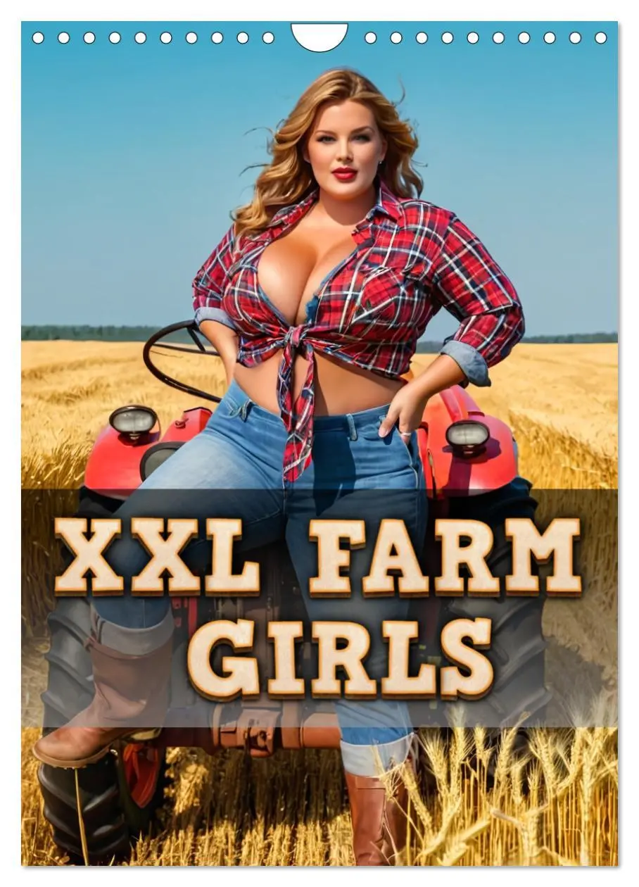 Cover: 9783457251300 | XXL Farm Girls (Wandkalender 2026 DIN A4 hoch), CALVENDO...
