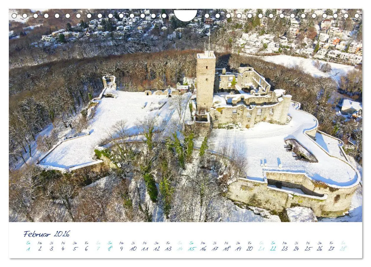Bild: 9783457321300 | Taunus: Monumente (Wandkalender 2026 DIN A4 quer), CALVENDO...