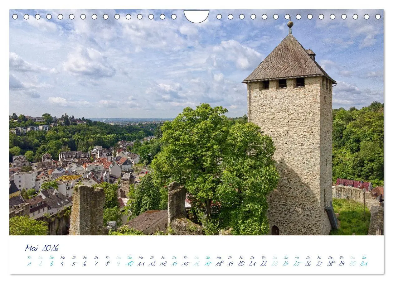 Bild: 9783457321300 | Taunus: Monumente (Wandkalender 2026 DIN A4 quer), CALVENDO...