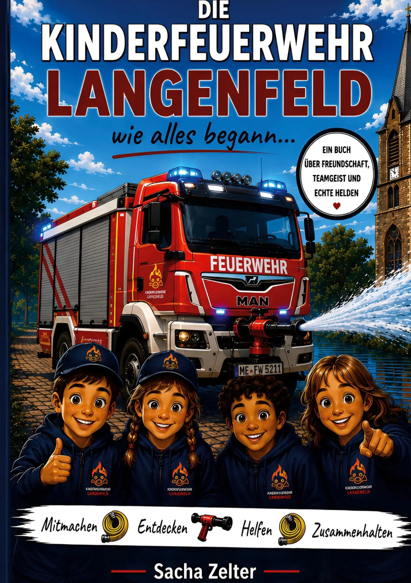 Cover: 9783696391300 | Kinderfeuerwehr Langenfeld | wie alles begann... | Sacha Zelter | Buch
